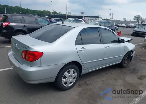 2008 Toyota Corolla Le из США, поврежденный, VIN 2T1BR32E48C870747